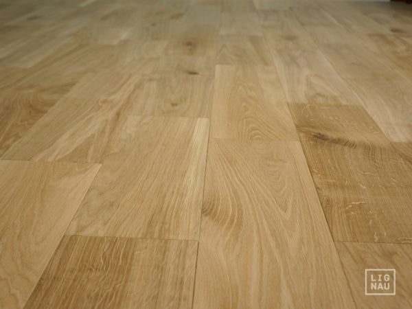 Lames de parquet massif Chêne rustique 15 mm