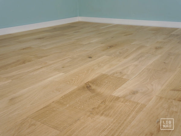 Lames de parquet massif Chêne rustique 15 mm