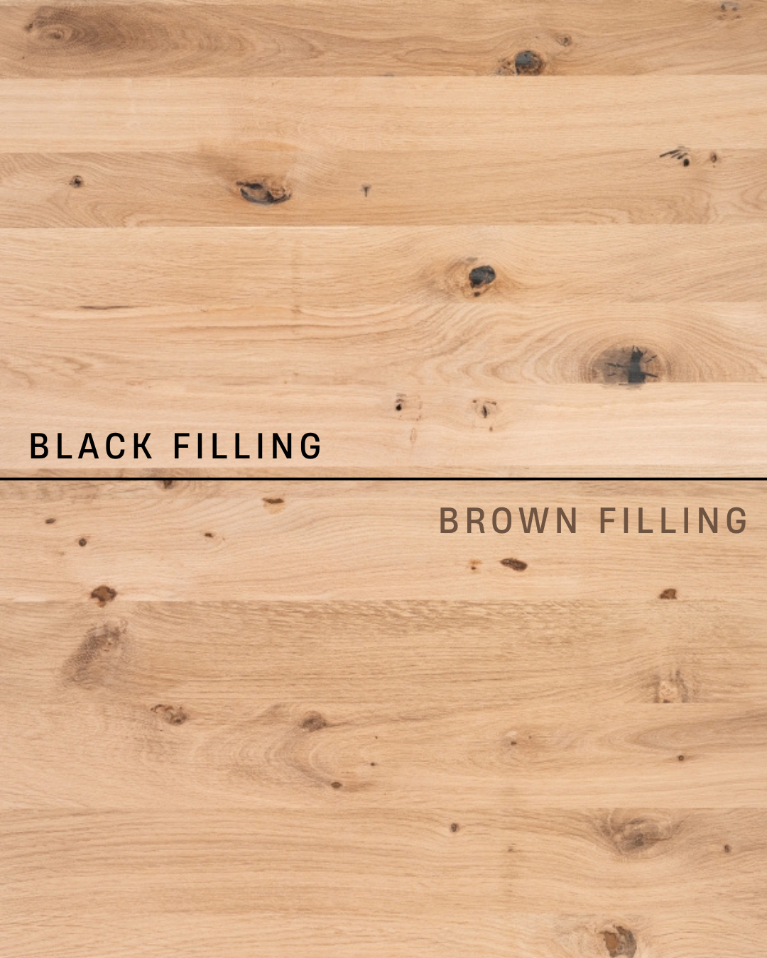 Shelf Stair tread Riser Windowsill Oak Rustic, full stave lamellas, 40 mm, 2-layer, Natural oil