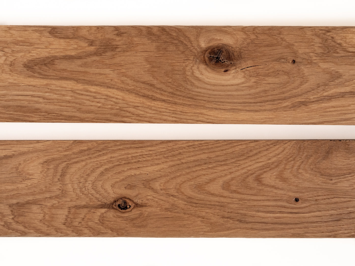 Solid Skirting Board Oak Rustic, 18x70x2000mm with radius, matte lacquered, without filling, brushed
