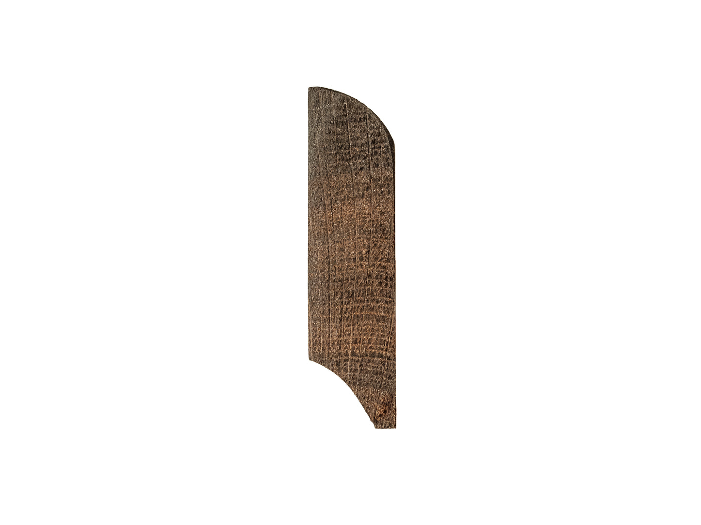 Solid Skirting Board Smoked Oak A/B 20x70mm matte lacquered 1,5-2,5m with radius 20mm