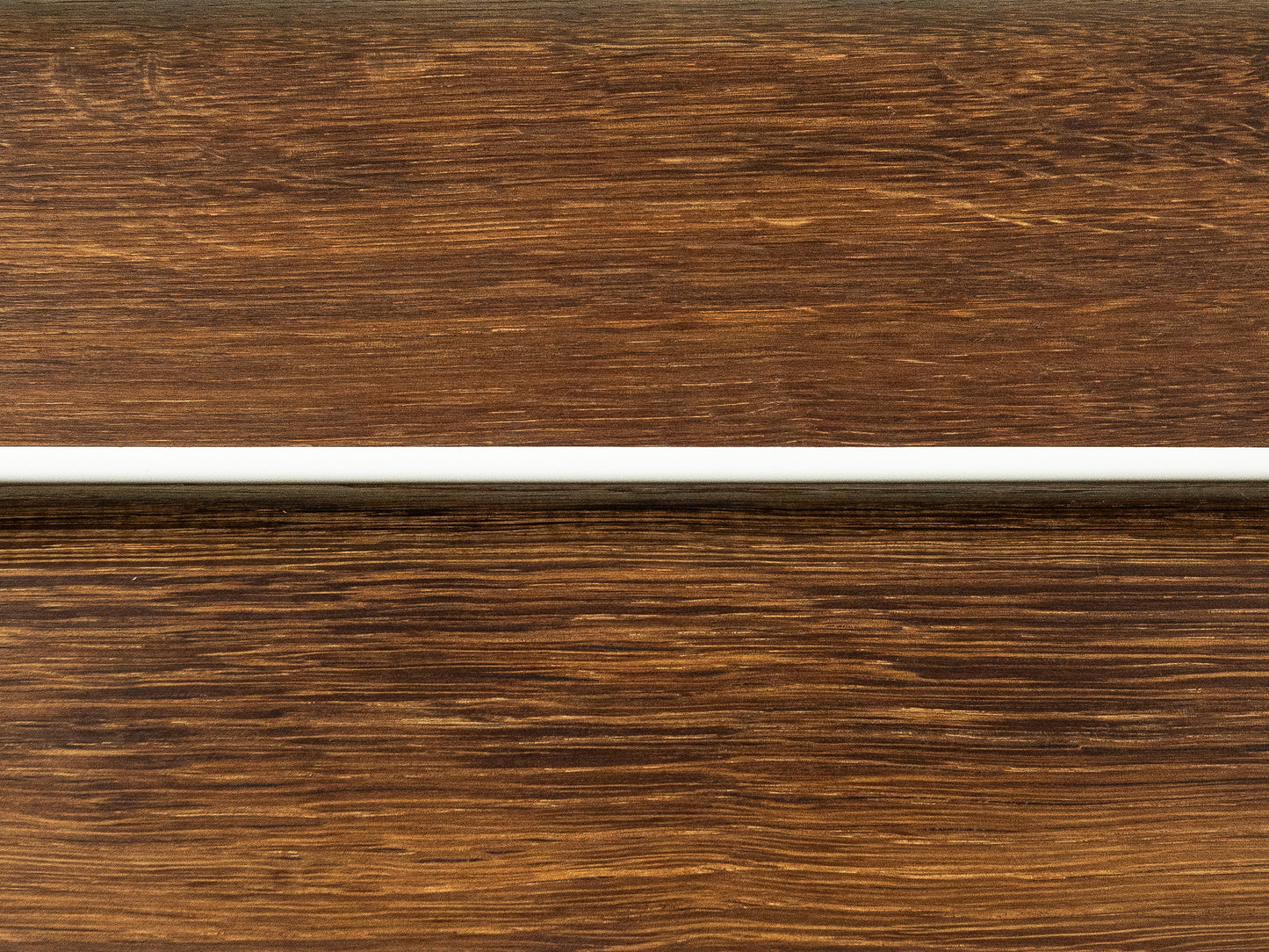 Solid Skirting Board Smoked Oak A/B 18x70mm matte lacquered 0,8-1,8m with radius 20mm