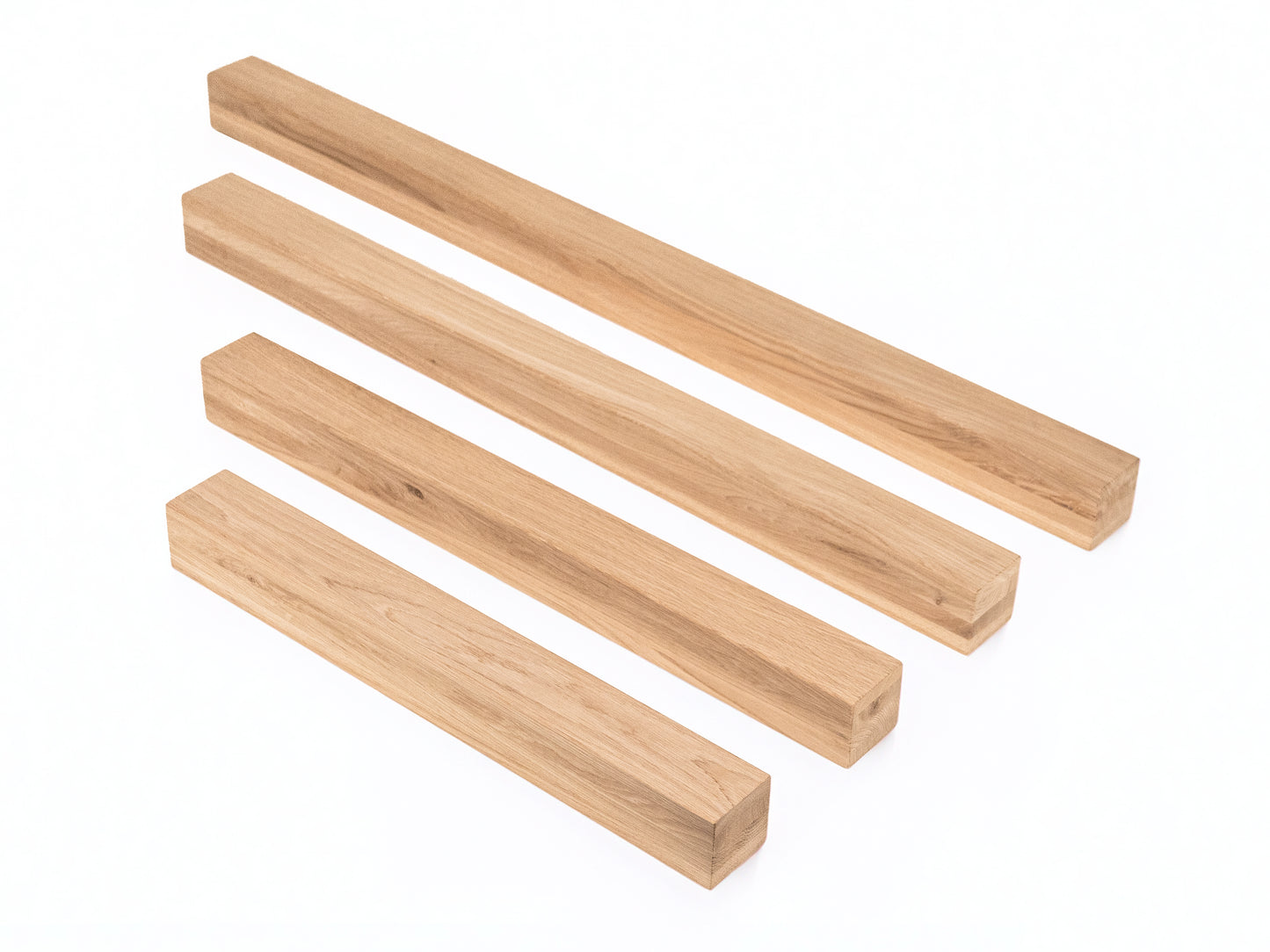 Poutre en bois lamellé-collé A/B 70x70 mm Huile de cire dure Blanc naturel, bois équarri, bois massif