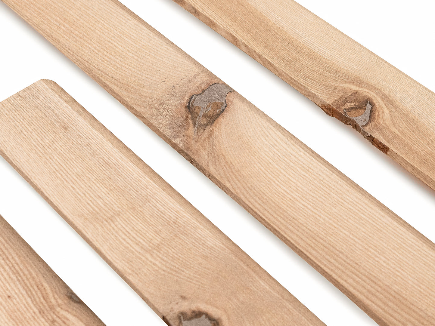 Solid Skirting Board Ash Rustic 24x60mm unfinished 2000 mm with radius 20mm filled