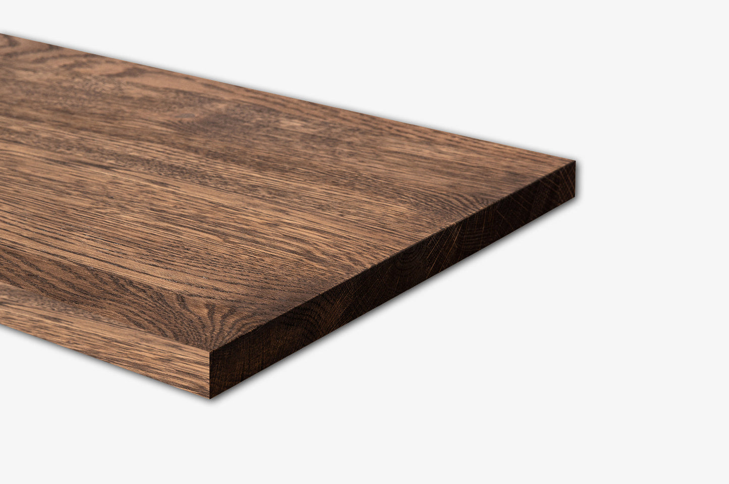 Shelf Stair tread Riser Windowsill Oak A/B, finger jointed lamellas, 20 mm, Walnut oil