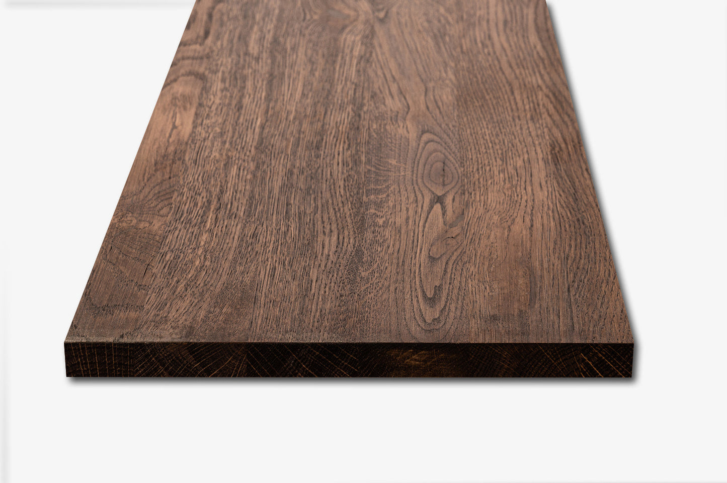 Shelf Stair tread Riser Windowsill Oak A/B, finger jointed lamellas, 20 mm, Walnut oil