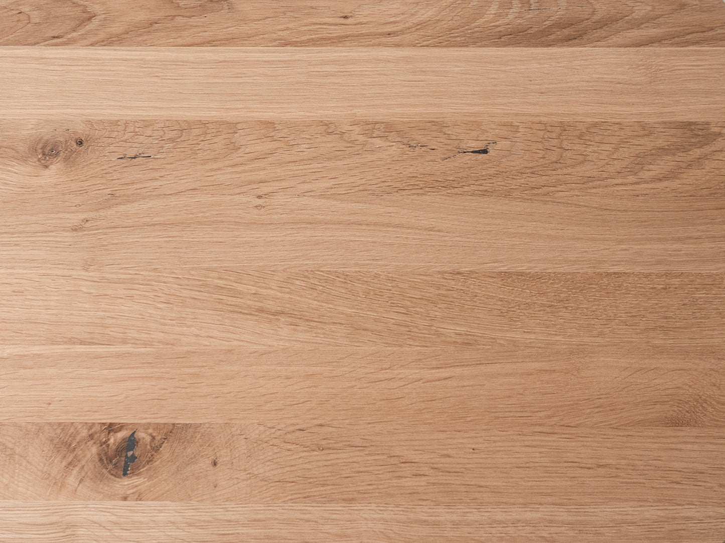 Runde Tischplatte Arbeitsplatte Eiche Rustikal, DL durchgehende Lamellen, 26 mm, unbehandelt