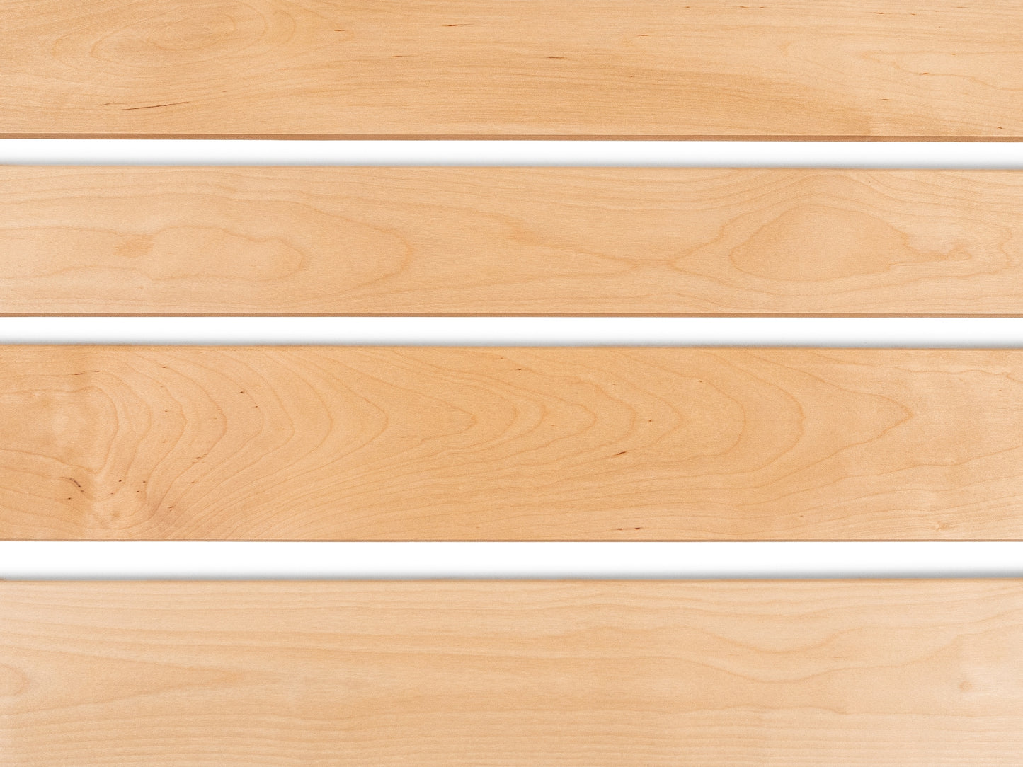 Solid Skirting Board Birch A/B 24x80mm matte lacquered 2000 mm with radius 5mm