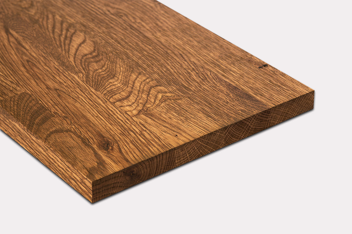 Shelf Stair tread Riser Windowsill Oak A/B, finger jointed lamellas, 26 mm, Antique oil