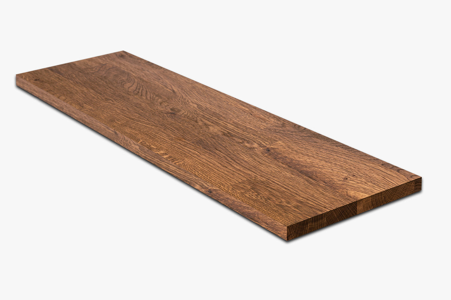 Shelf Stair tread Riser Windowsill Oak A/B, finger jointed lamellas, 26 mm, Antique oil