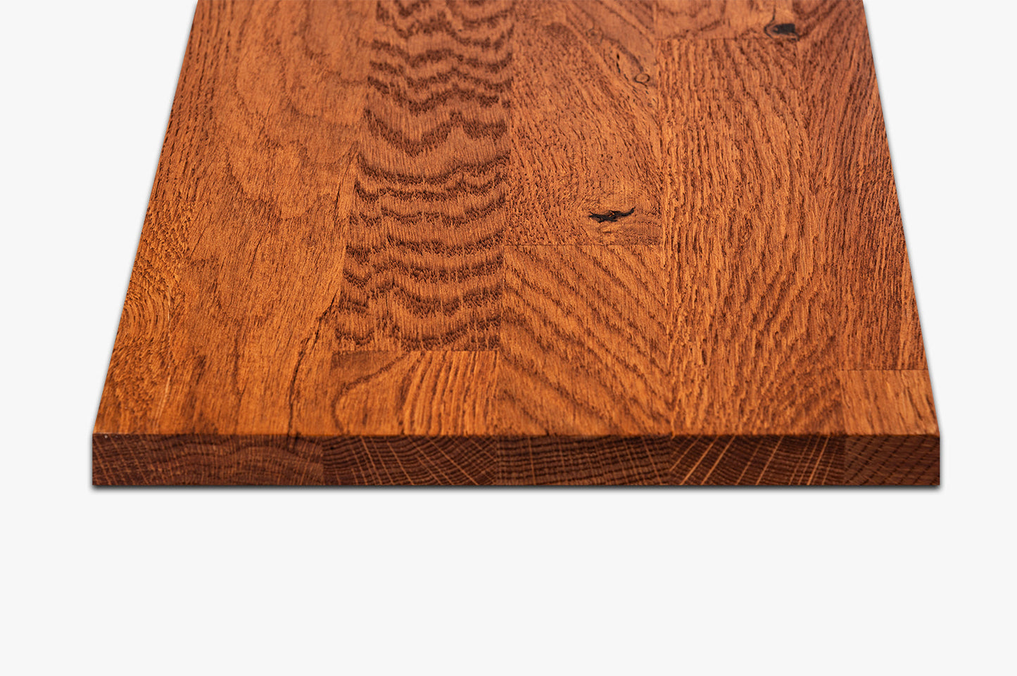 Shelf Stair tread Riser Windowsill Oak A/B, finger jointed lamellas, 20 mm, Cherry oil