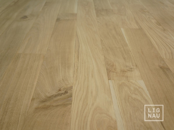 Lames de parquet massif Chêne rustique 15 mm