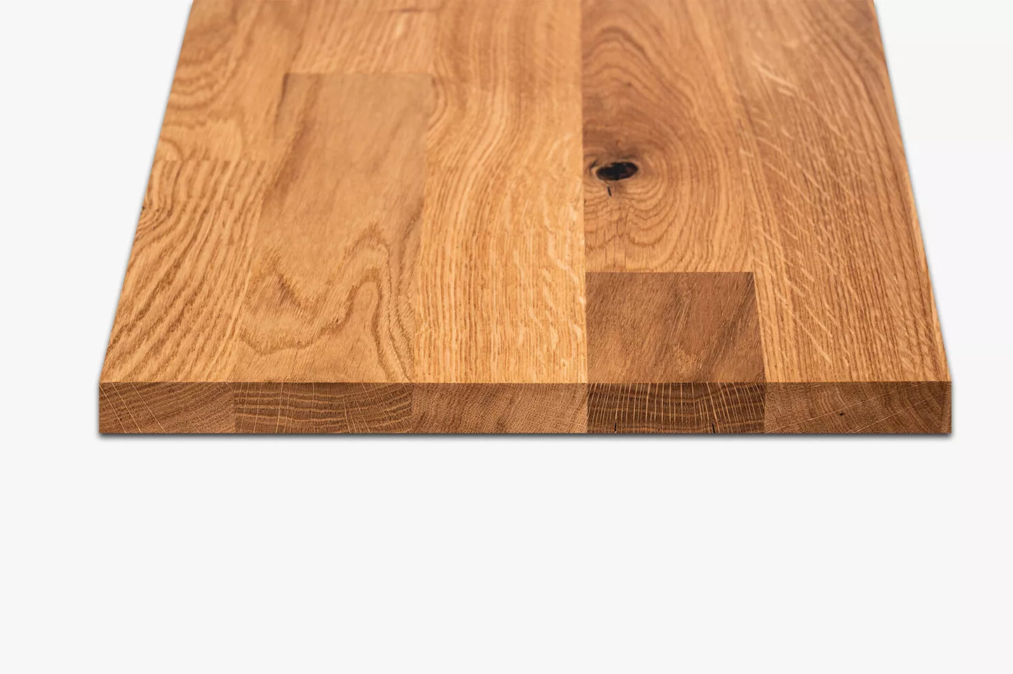 Etagère Marche d'escalier Elévateur Appui de fenêtre Chêne rustique, lamelles aboutées, 20 mm, laqué mat