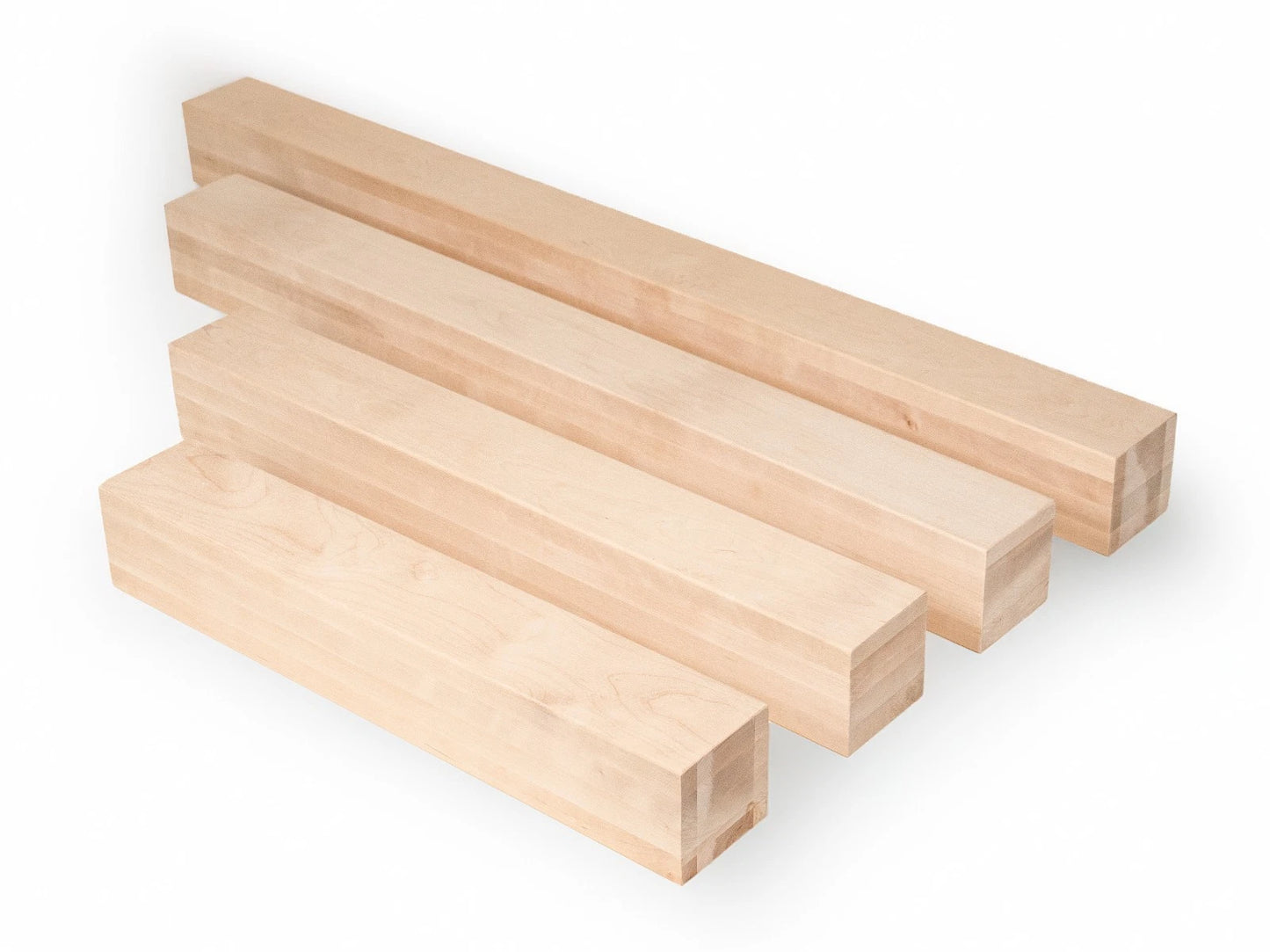 Poutre en bois lamellé-collé de bouleau A/B 100x100 mm Huile de cire dure Blanc naturel, bois équarri, bois massif