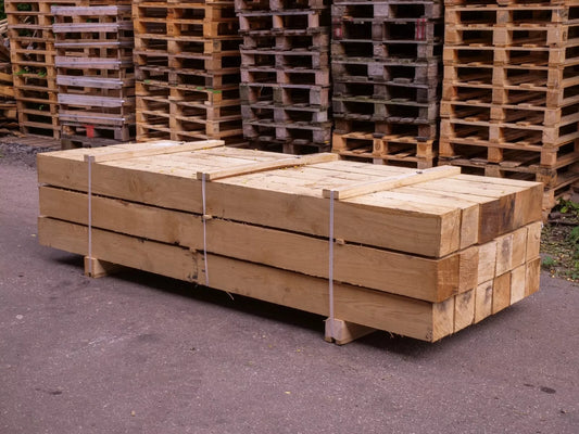 Fresh Sawn Oak Beam, 150x150x2400 mm