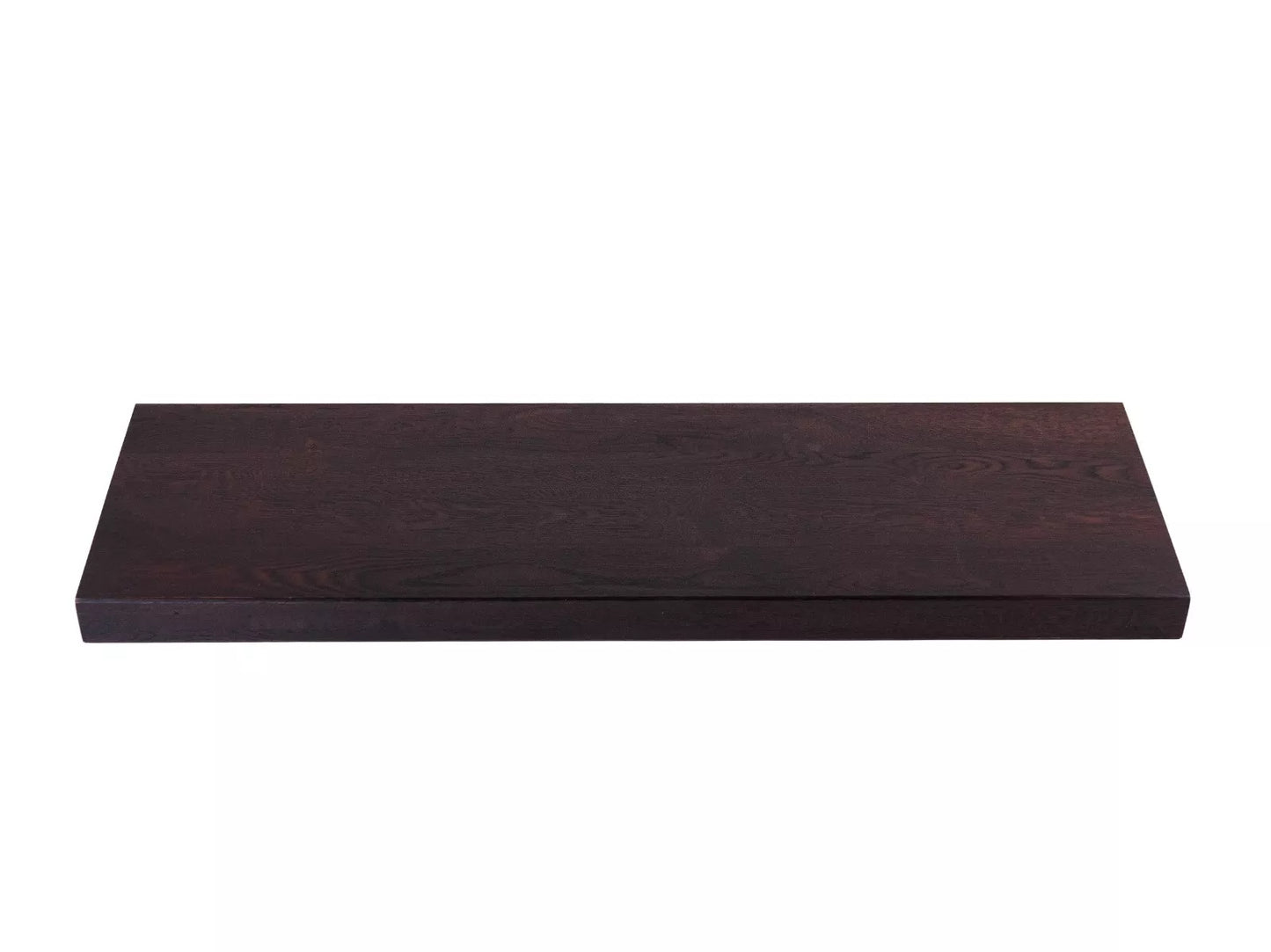 Tablette Marche de escalier Contremarche Appui de fenêtre Chêne rustique, lamelles entières, 52 mm, 3 couches, Huilé Noyer foncé