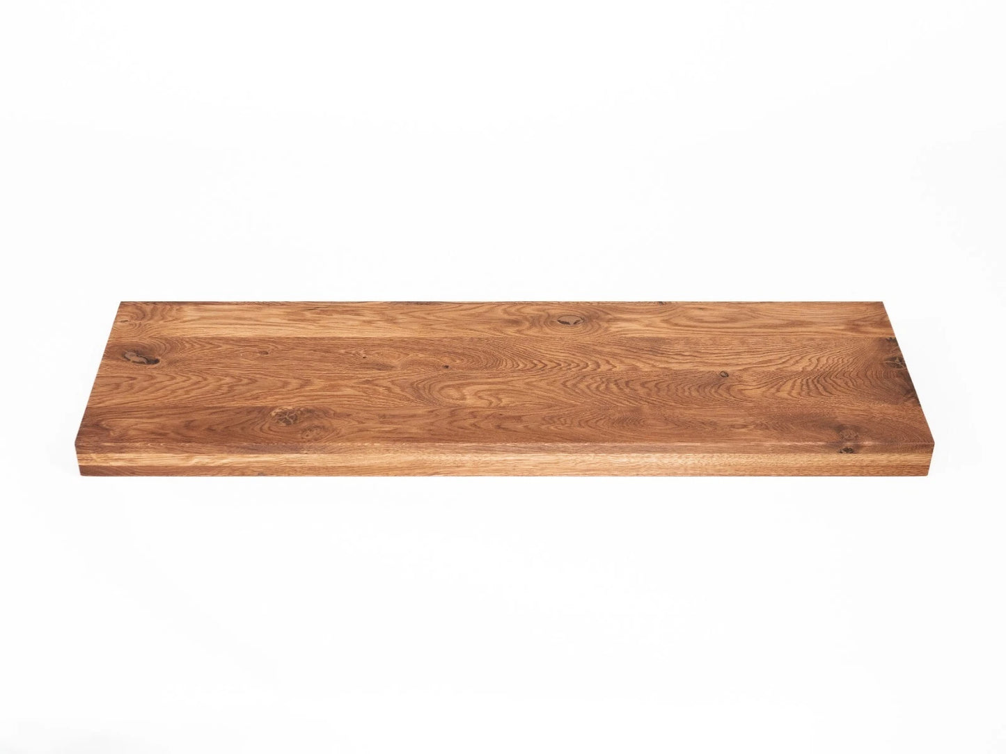 Contremarche de marche d'escalier Repose-fenêtre Contremarches Chêne Rustique, lamelles pleine lame, 52 mm, 3 couches, huilé naturellement