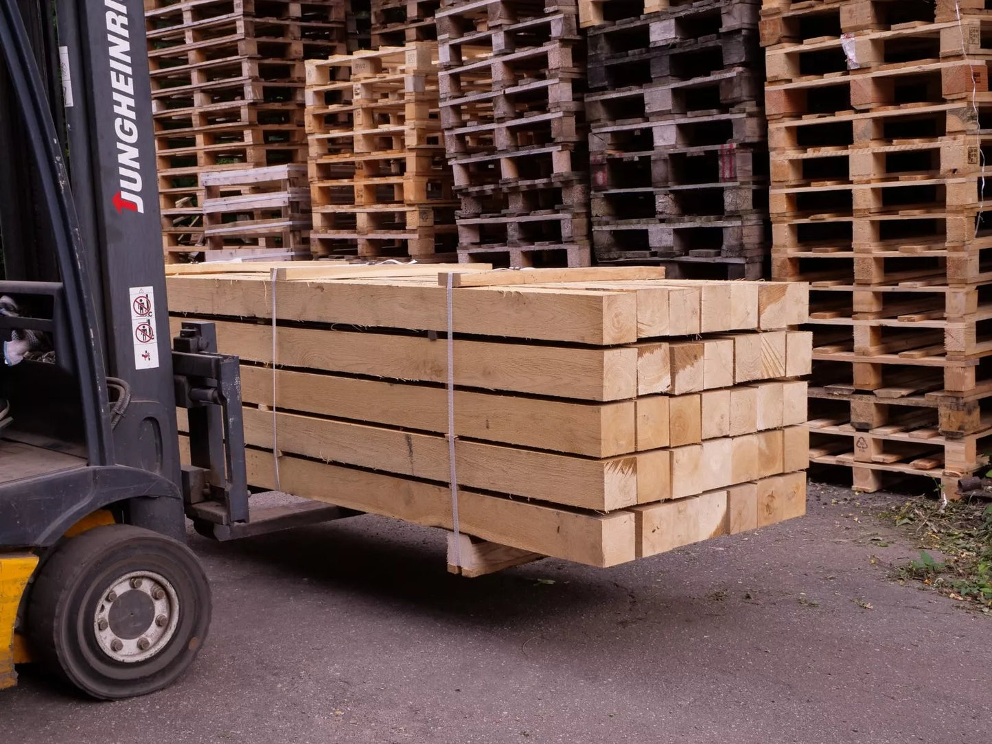 Fresh Sawn Oak Beam, 100x100x2400 mm