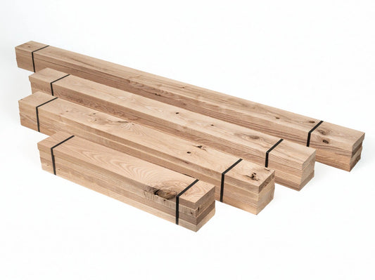 Lamelle Frêne Rustique 24x100mm non fini