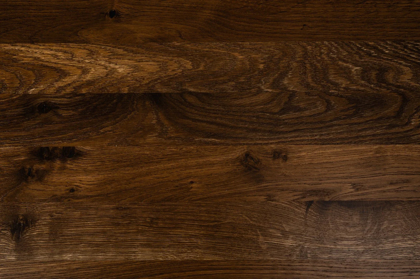 Shelf Stair tread Riser Windowsill Smoked Oak Rustic, full stave lamellas, 16 mm, Matte lacquered