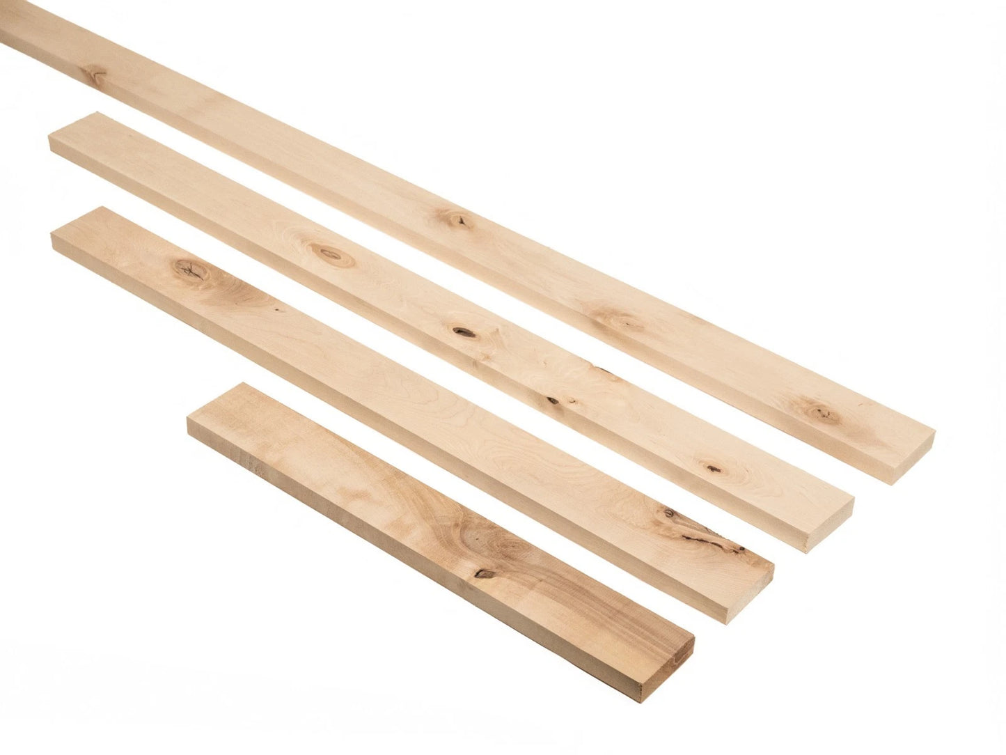 Lamella Birch Rustic 24x80mm unfinished