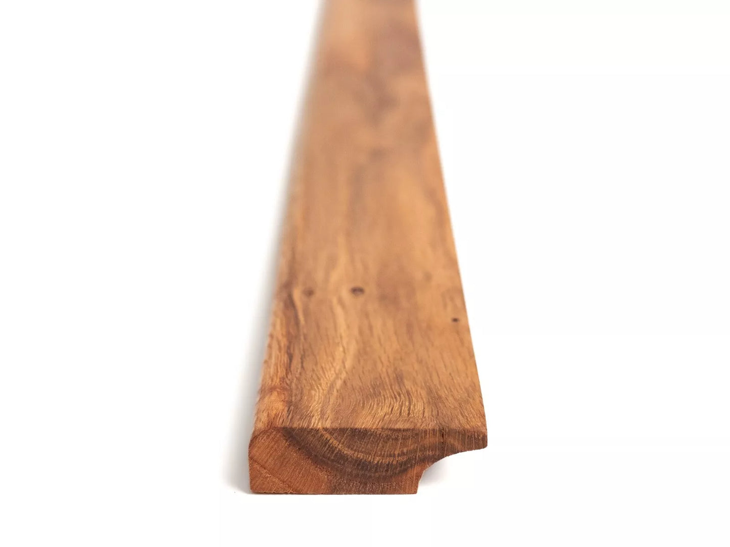 Solid skirting Oak Rustic, 16x50x800-1500mm, Natural oil