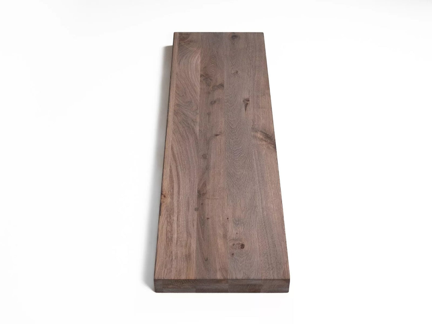 Marche d'escalier Appui de fenêtre Contremarches Chêne rustique, lamelles entières, 52 mm, 3 couches, huilé naturel blanc patiné