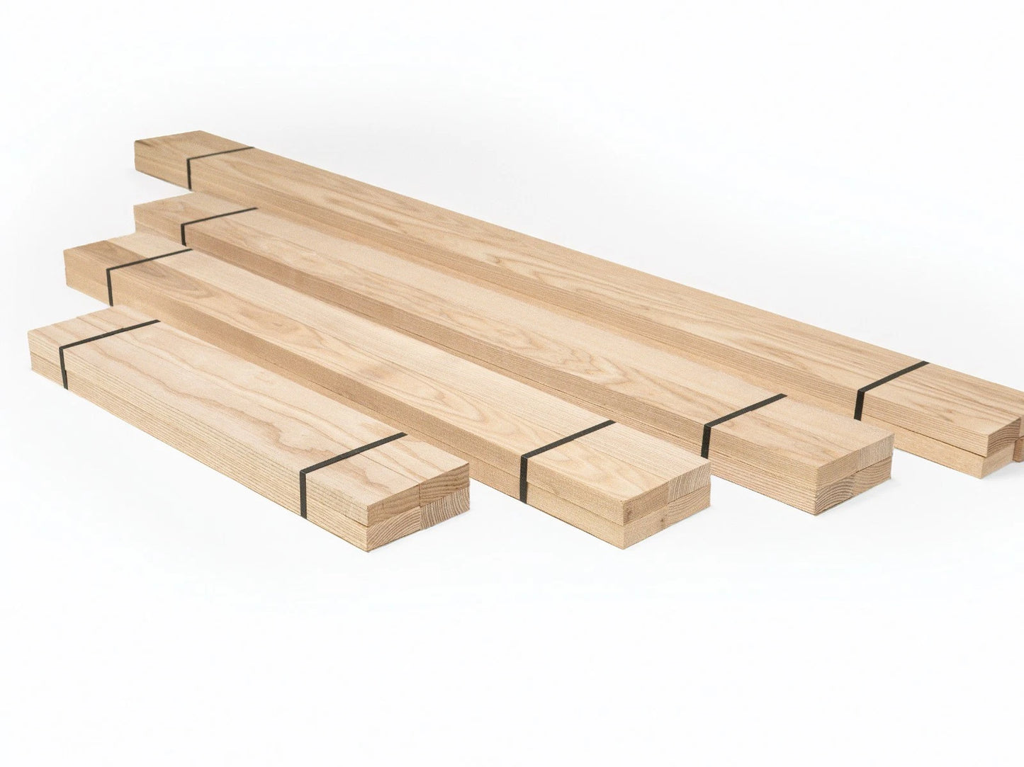 Lamella Ash Select Natur 24x60mm unfinished