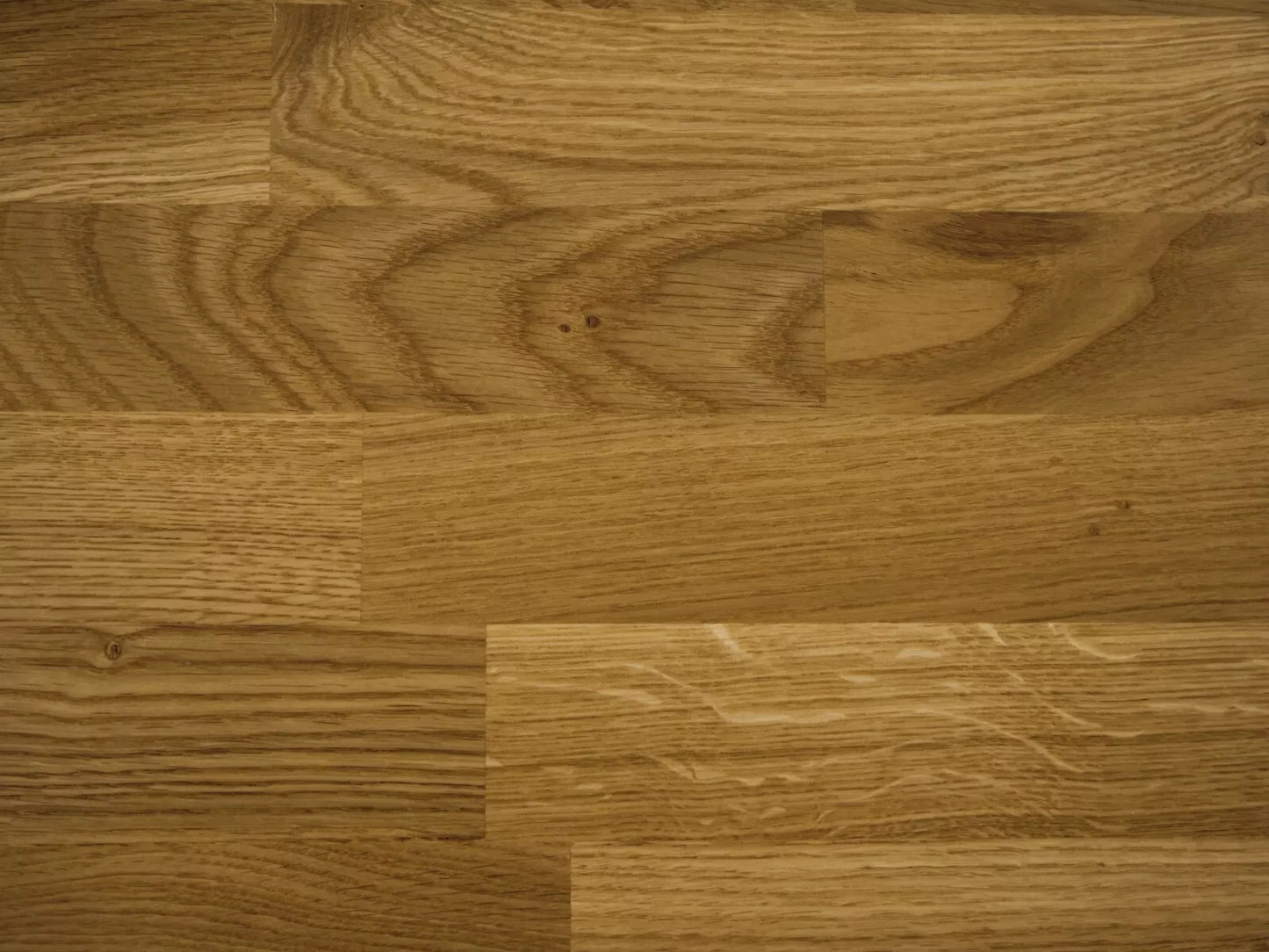 Stair tread Windowsill with overhang Oak A/B, finger jointed lamellas, 20 mm, Matte lacquered