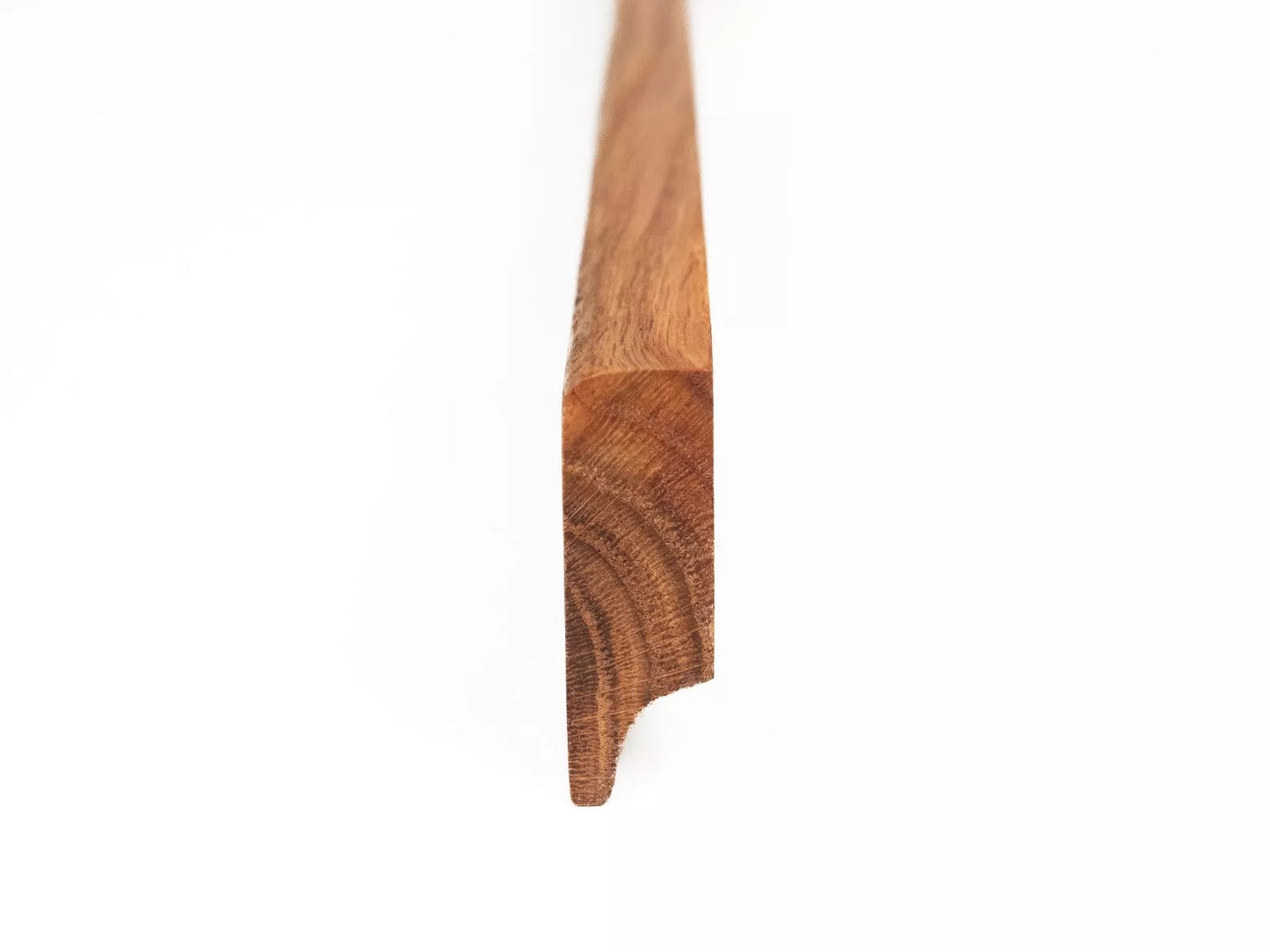 Solid skirting Oak Rustic, 16x50x1500-2500mm, Natural oil