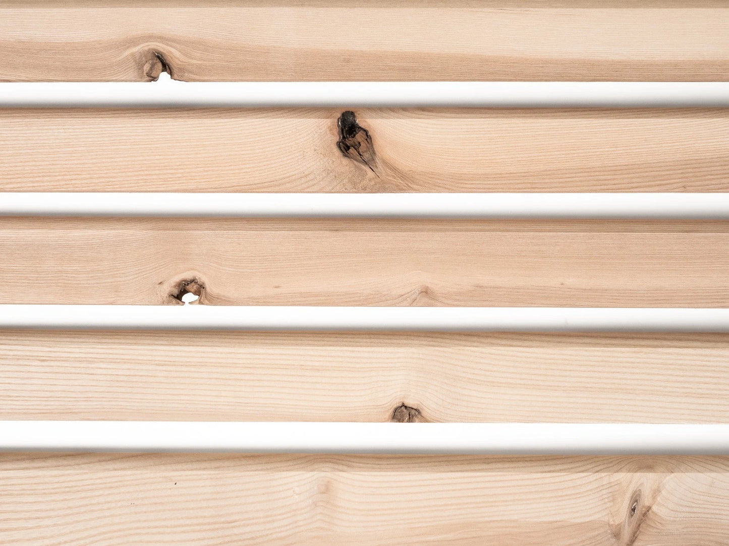 Solid Skirting Board Ash Rustic 24x60mm Hard wax oil Natural white 2000 mm with radius 20mm