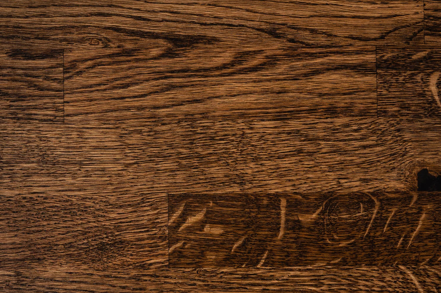 Stair tread Windowsill with overhang Oak Rustic, finger jointed lamellas, 26 mm, Smoked oil