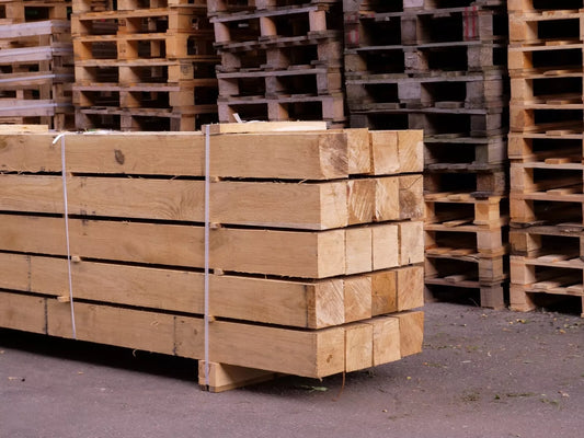 Fresh Sawn Oak Beam, 130x130x2400 mm