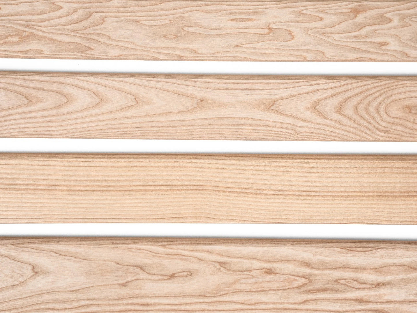 Solid Skirting Board Ash A/B 24x100mm Hard wax oil Natural white 2000 mm with radius 20mm