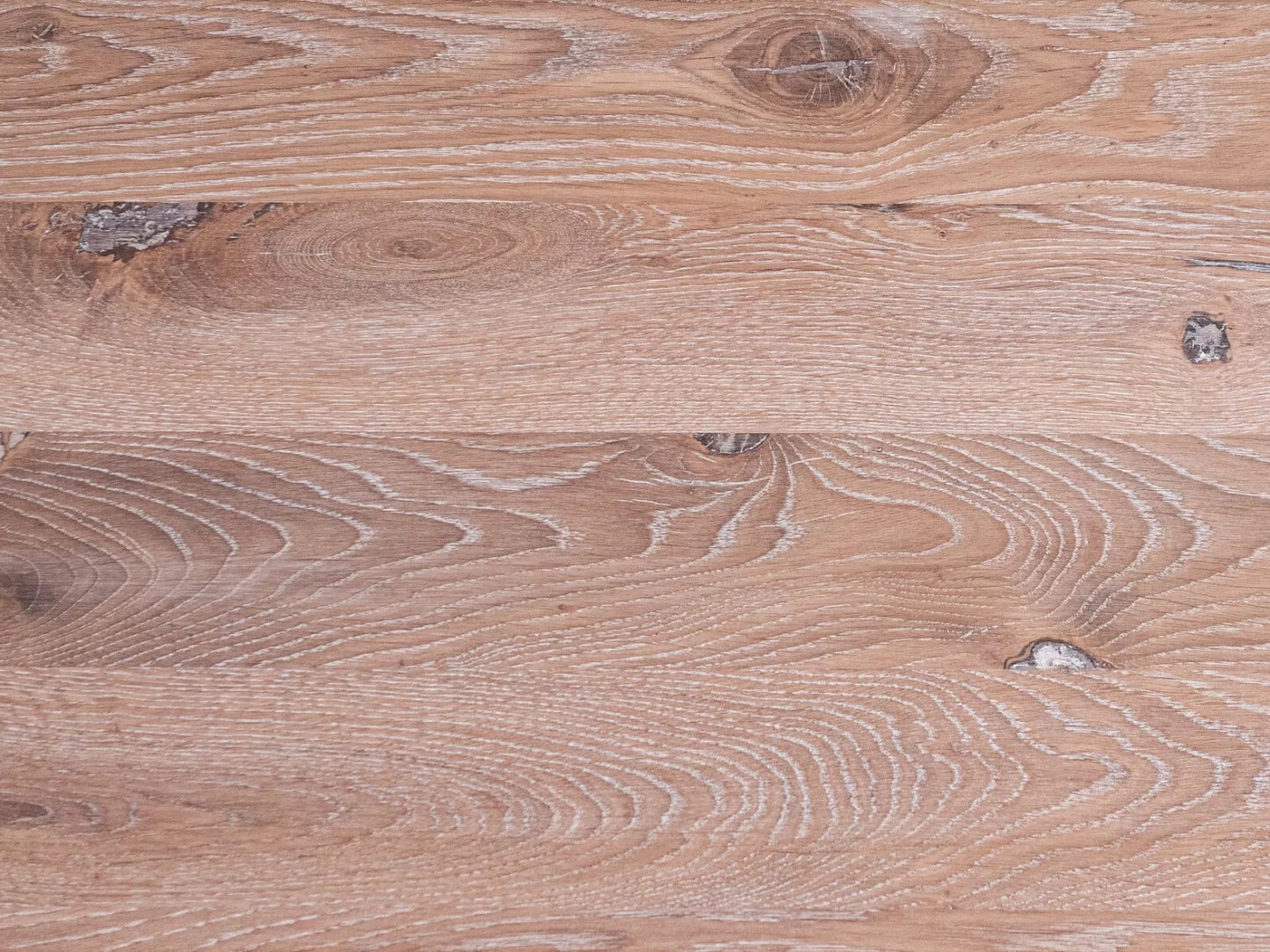 Stair tread Windowsill with overhang Oak Rustic, full stave lamellas, 16 mm, White oil