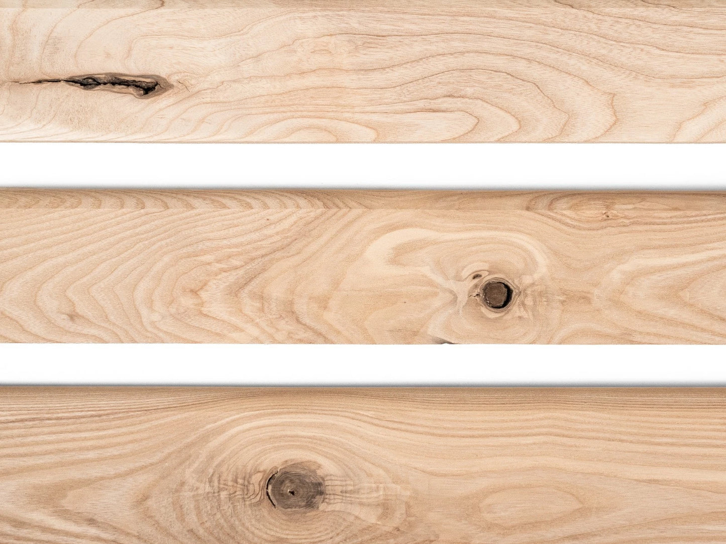 Solid Skirting Board Ash Rustic 24x80mm Hard wax oil Natural white 2000 mm with radius 20mm