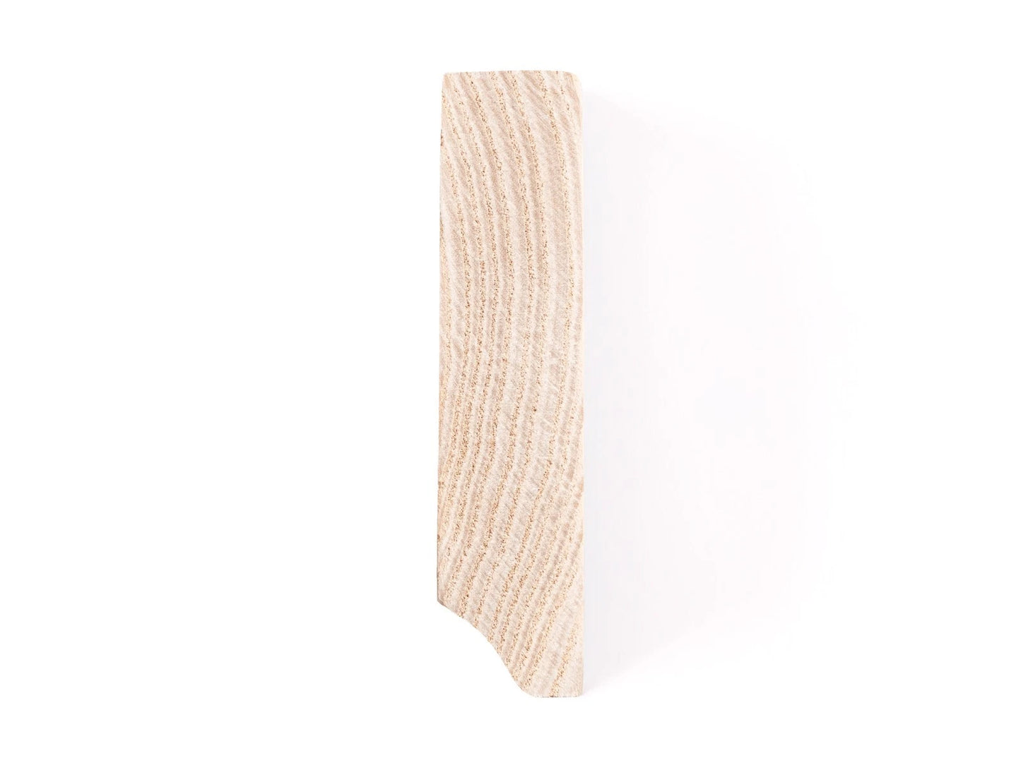 Solid Skirting Board Ash A/B 24x100mm unfinished 2000 mm with radius 5mm