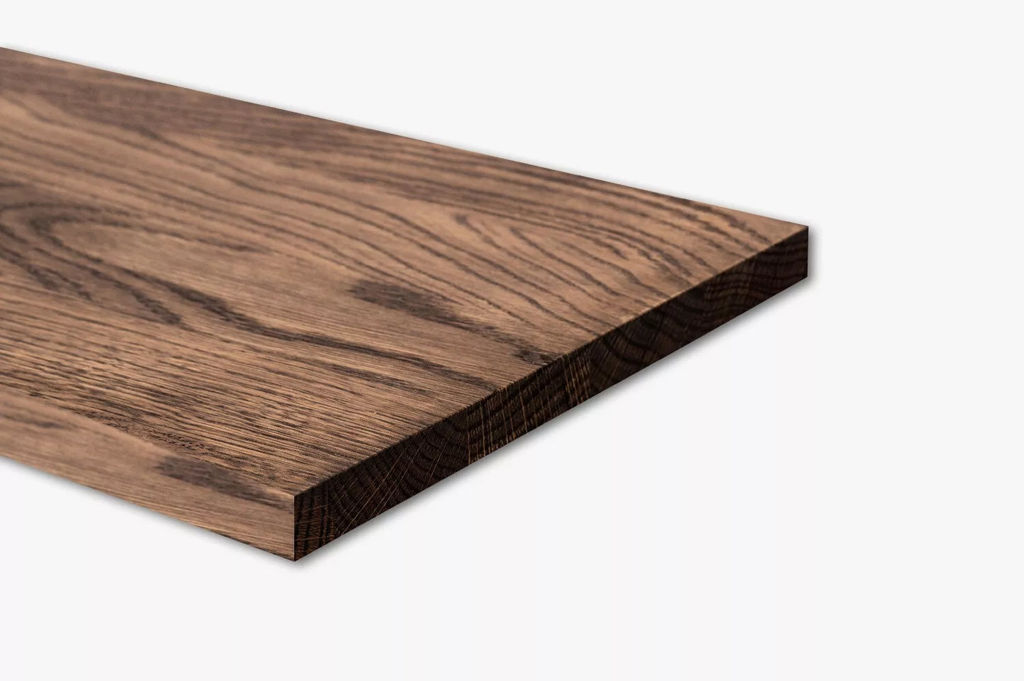 Shelf Stair tread Riser Windowsill Oak A/B, full stave lamellas, 20 mm, Walnut oil