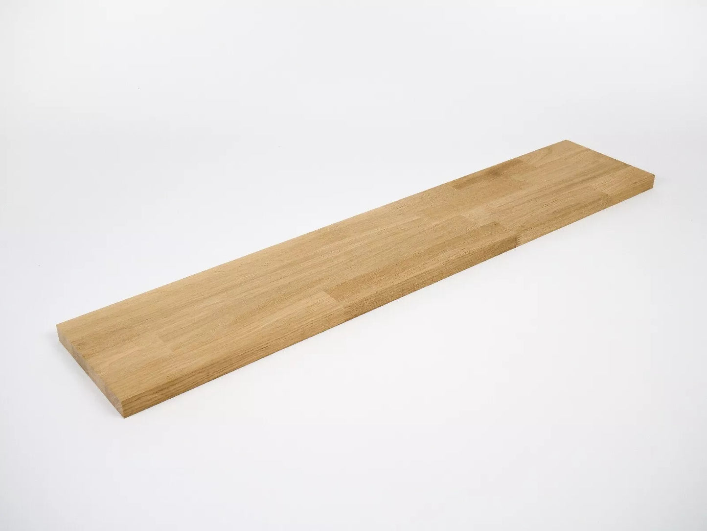 Panneau massif contrecollé DIY Chêne A/B, lamelles aboutées à largeur fixe, 20 mm