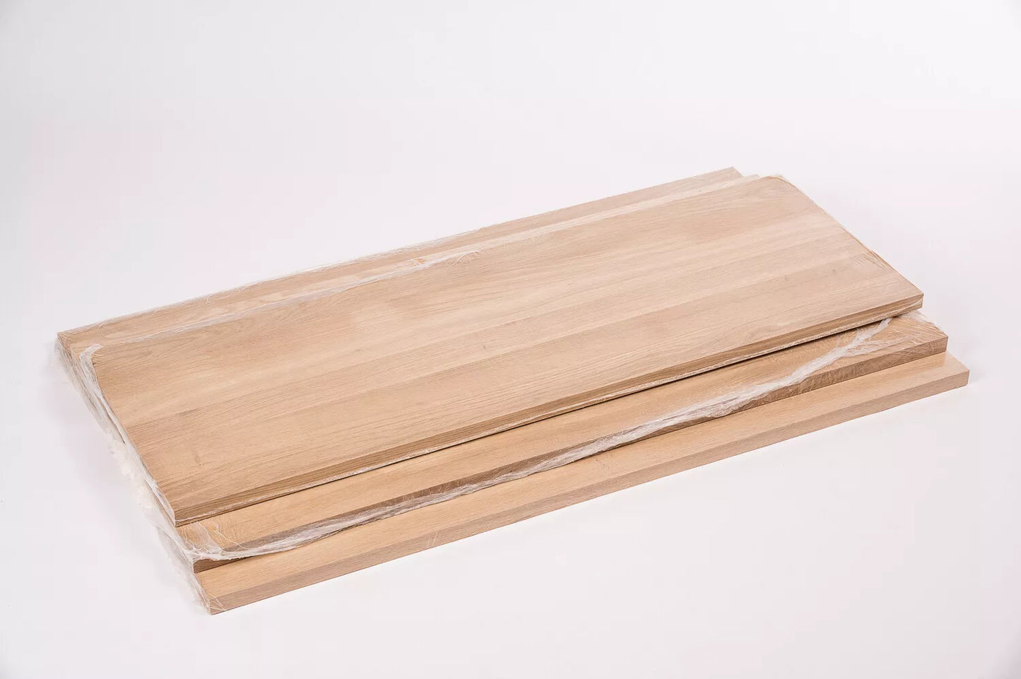 Solid edge glued panel DIY Oak A/B, full stave lamellas with fixed width, 20 mm