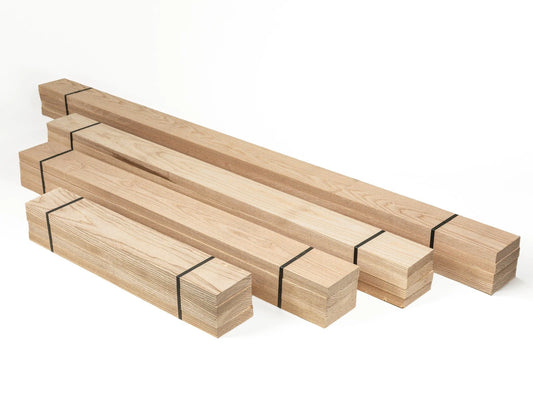 Lamelle frêne Select Natur 24x100mm non fini