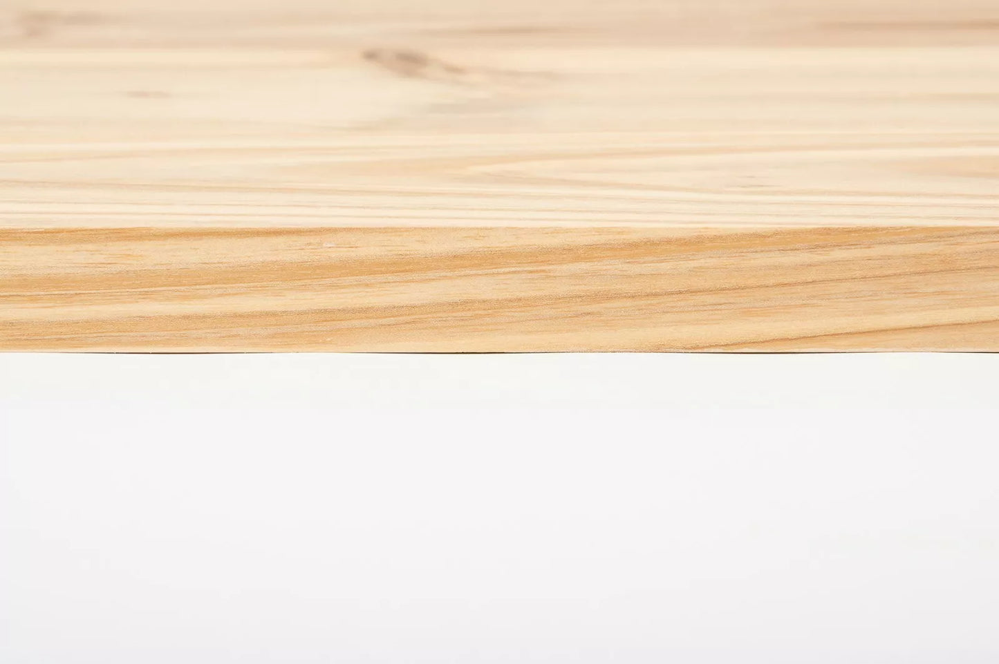 Shelf Stair tread Riser Windowsill Ash Rustic, full stave lamellas, 20 mm, Hard wax oil Natural white