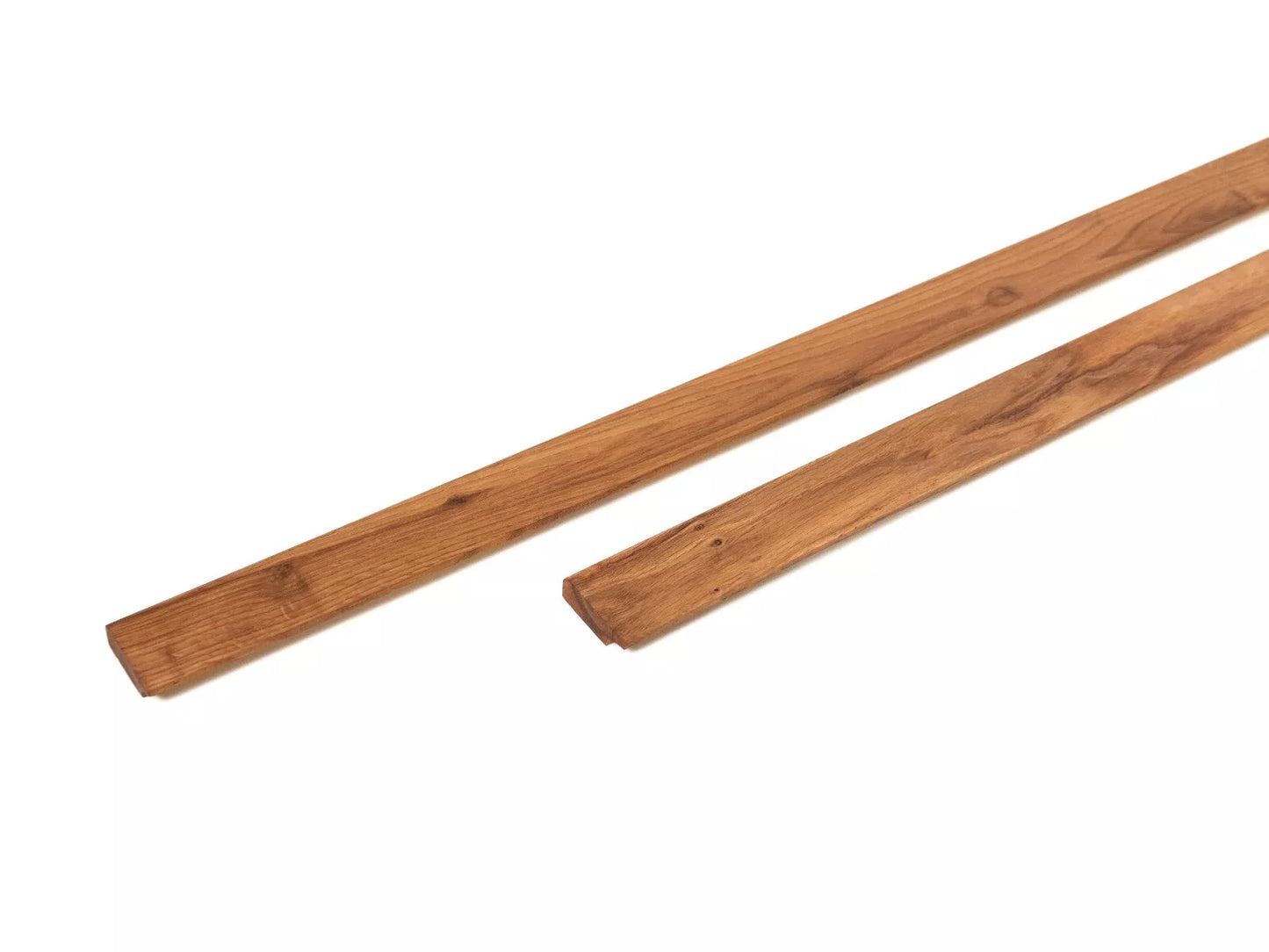 Solid skirting Oak Rustic, 16x50x1500-2500mm, Natural oil