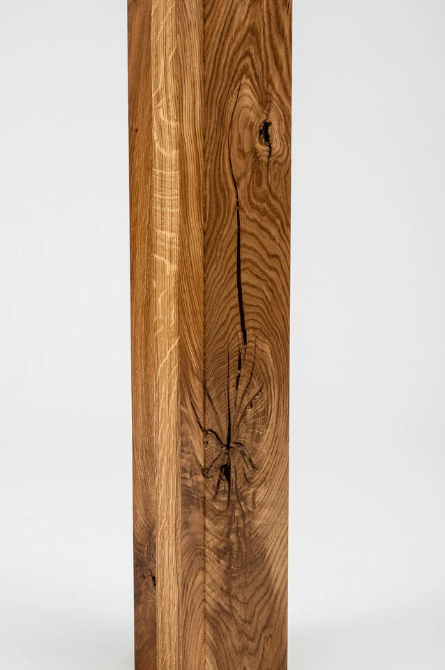 Glulam oak beam Rustic 160x160 mm natural oil, square timber, solid wood