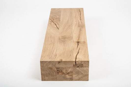 Glulam oak beam Rustic 120x240 mm untreated, square timber, solid wood