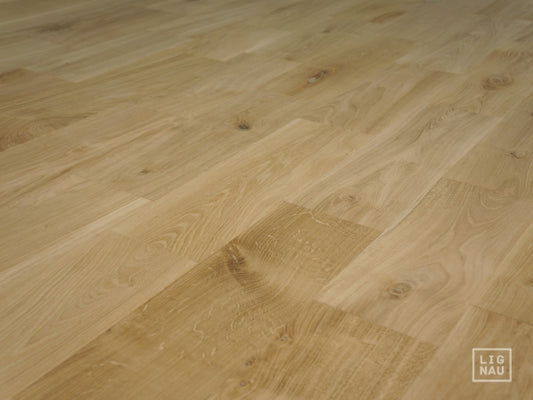 Lames de parquet massif Chêne rustique 15 mm