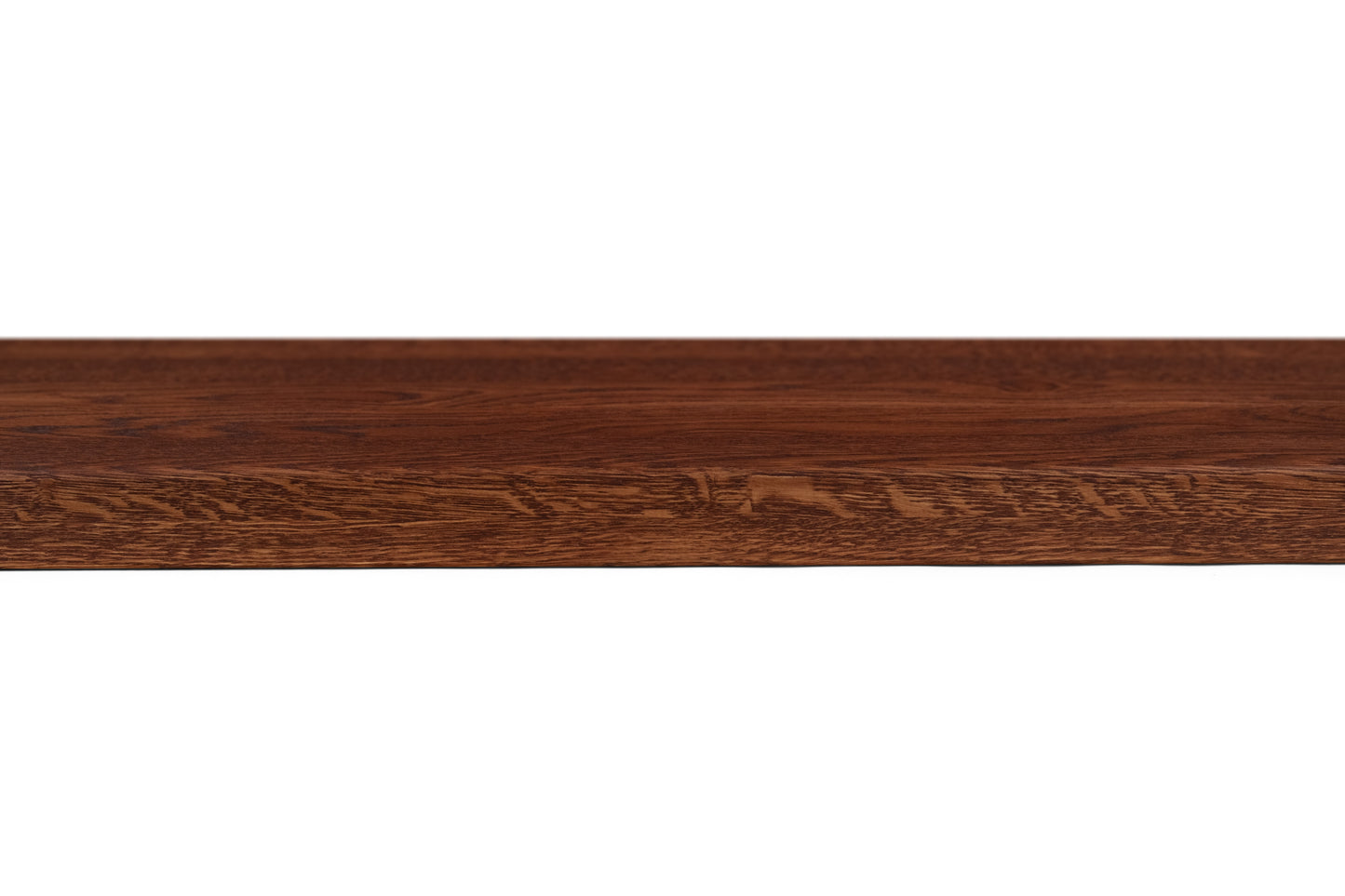 Stair tread Windowsill with wide overhang (5 cm deep) Oak A/B, full stave lamellas, 20 mm, English Red + Natural oil, with rounded corners (radius 20 mm)