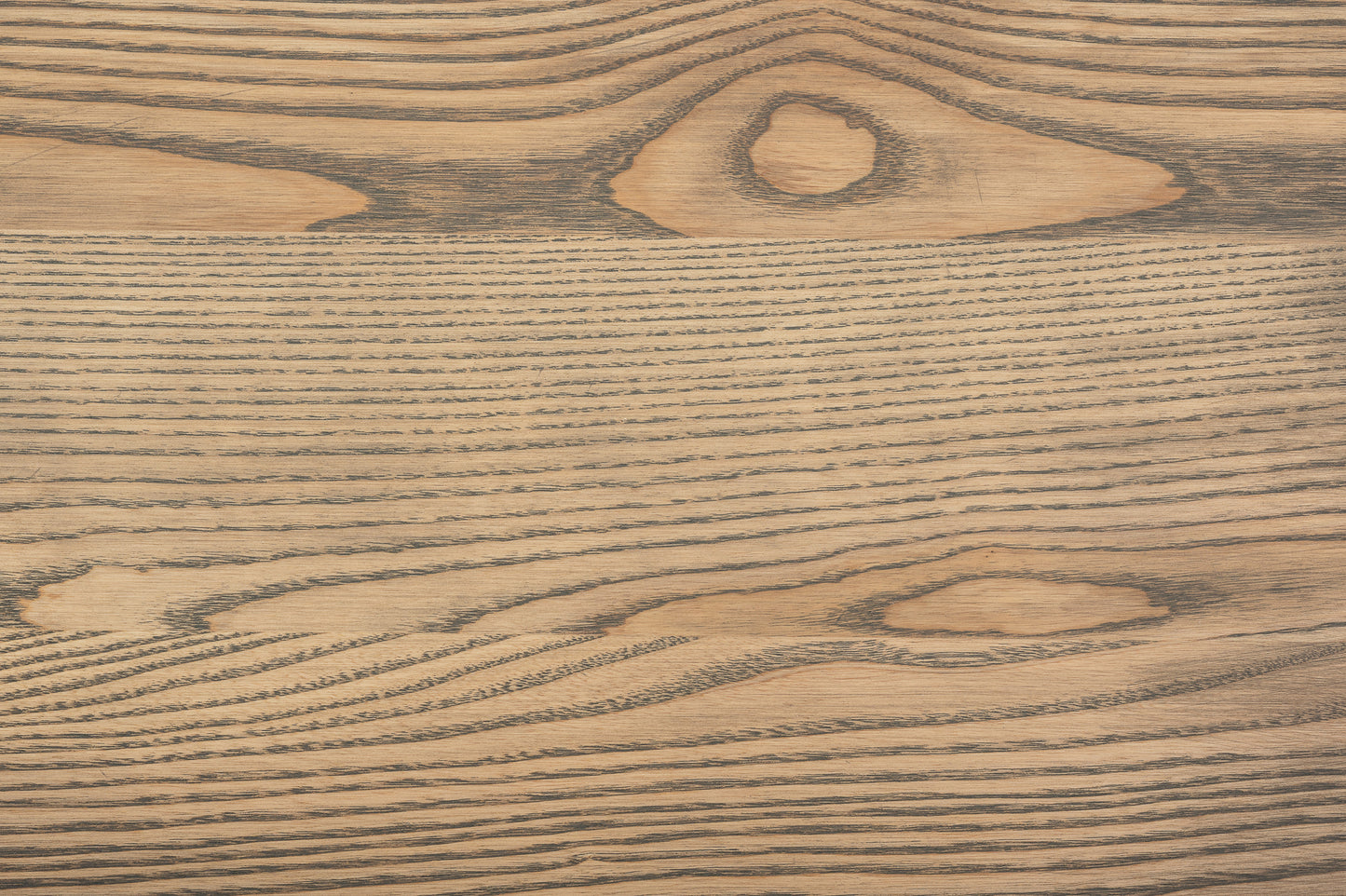 Stair tread Windowsill with overhang Ash A/B, full stave lamellas, 20 mm, Graphite oil