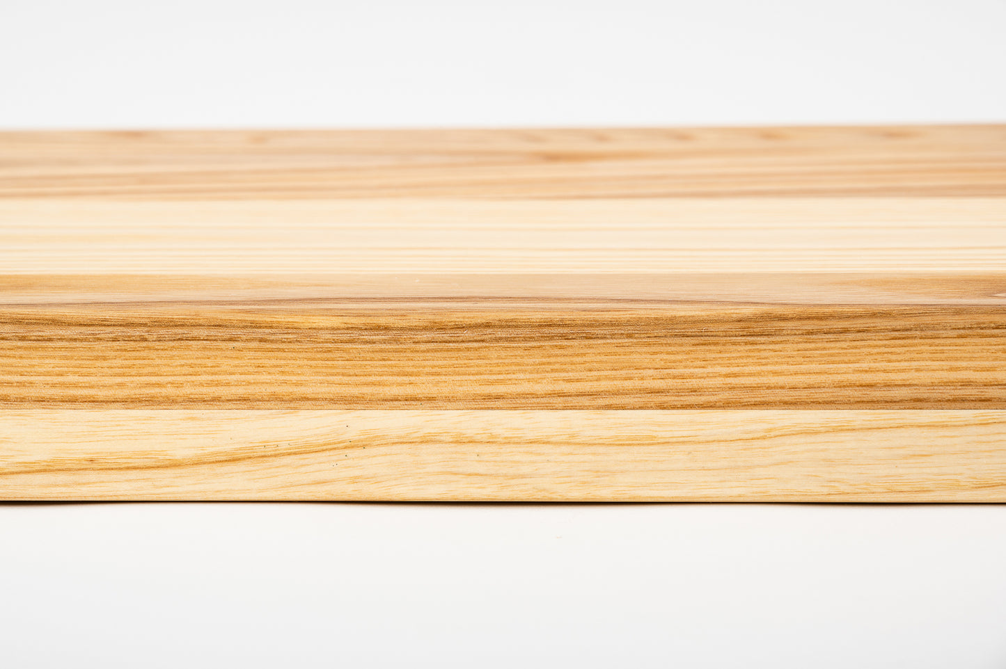 Shelf Stair tread Riser Windowsill Ash A/B, full stave lamellas, 40 mm, 2-layer, Natural oil