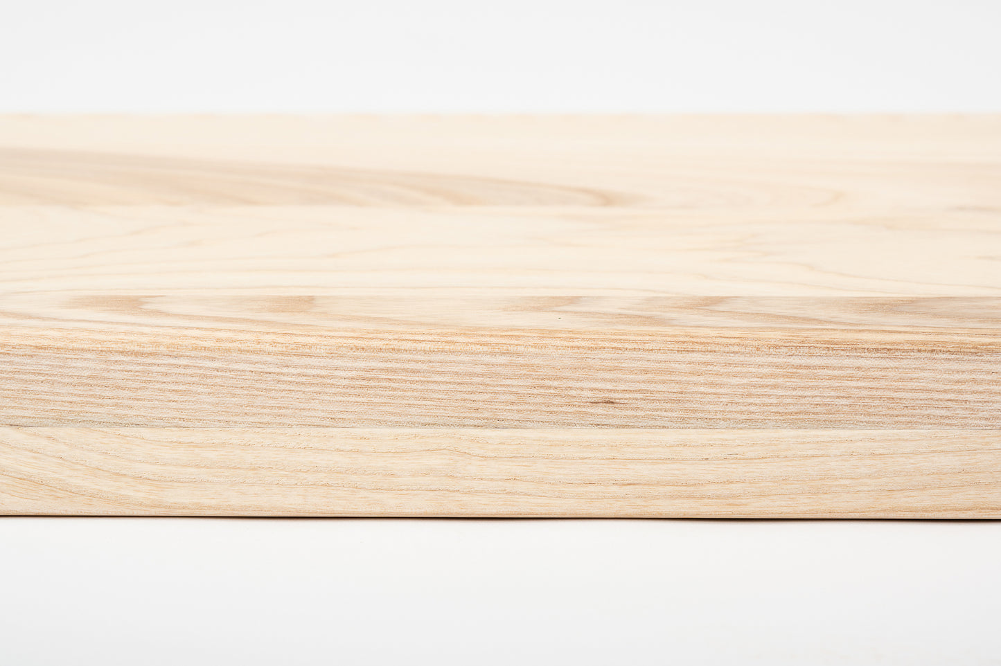 Shelf Stair tread Riser Windowsill Ash A/B, full stave lamellas, 40 mm, 2-layer, White oil